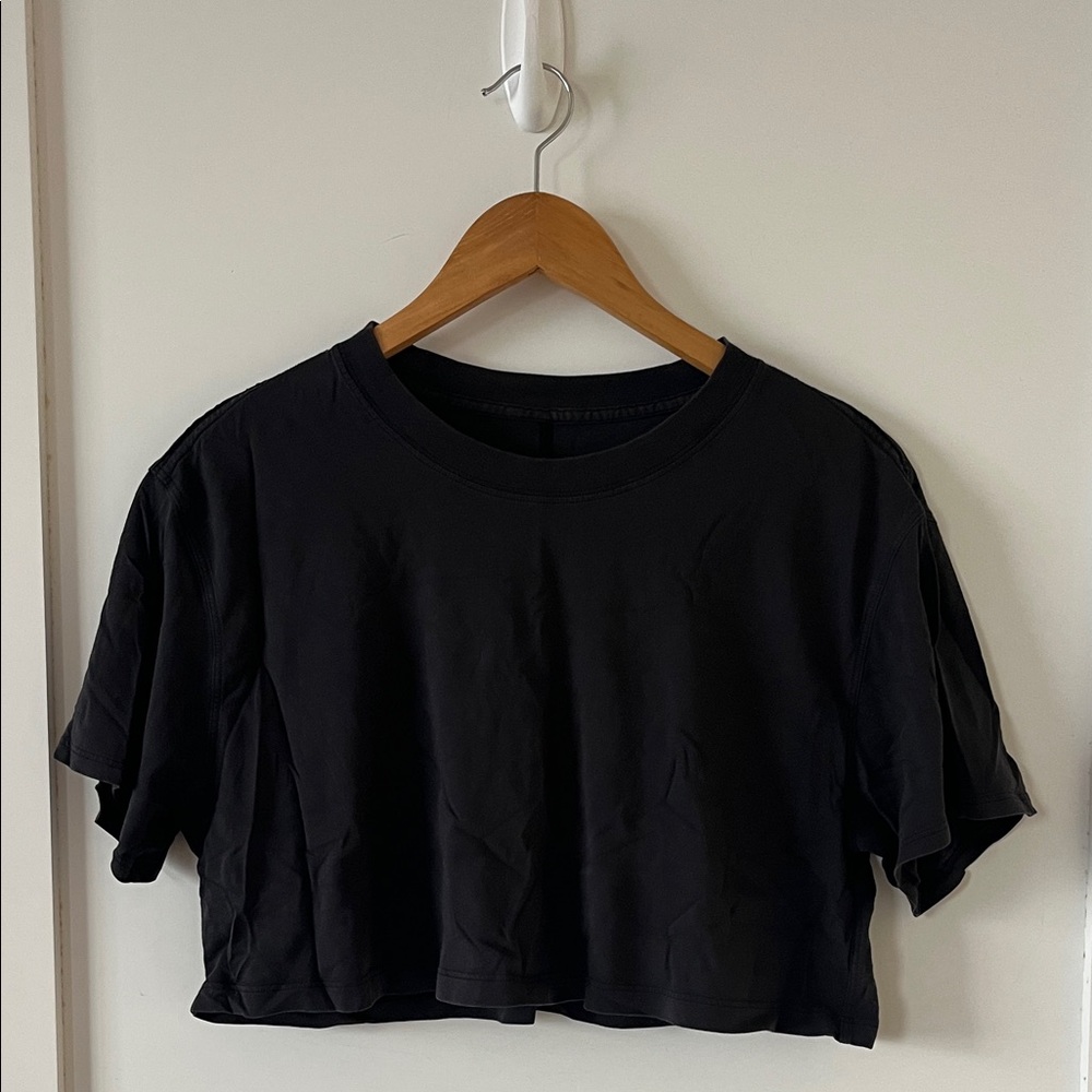 Lululemon All Yours Crop Tee